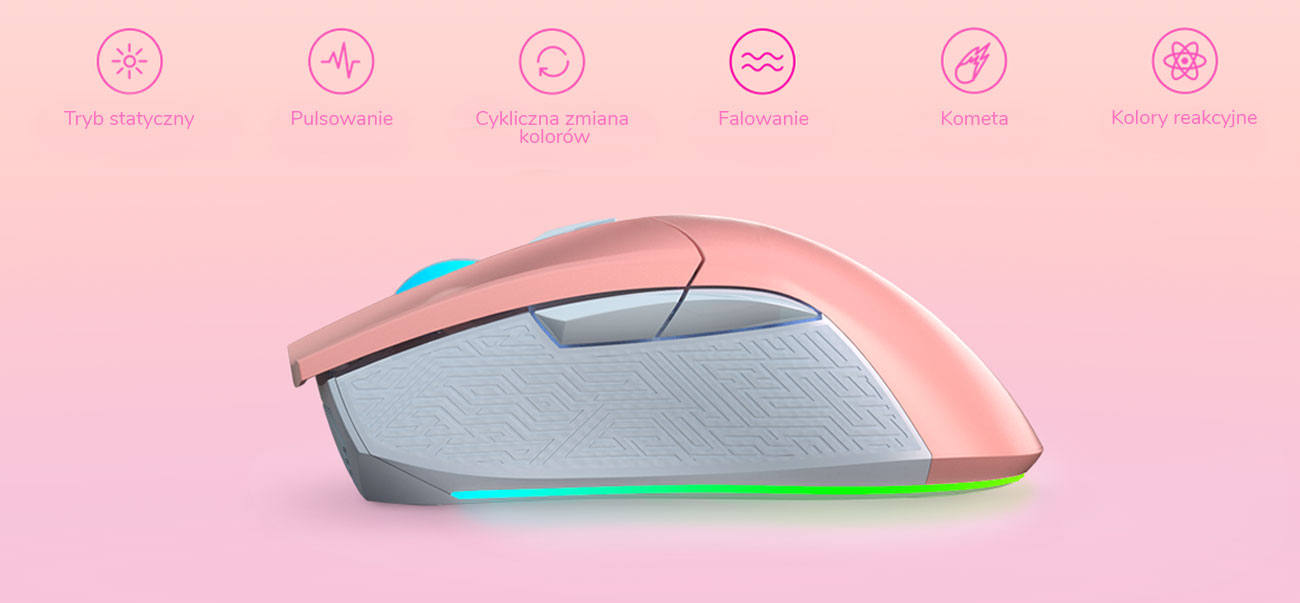 ASUS ROG Gladius II Origin Pink