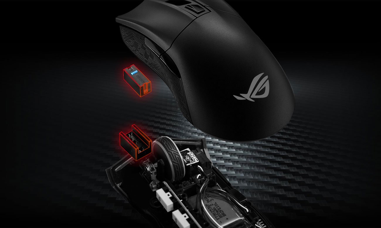 Mysz dla graczy ASUS ROG Gladius II Wireless