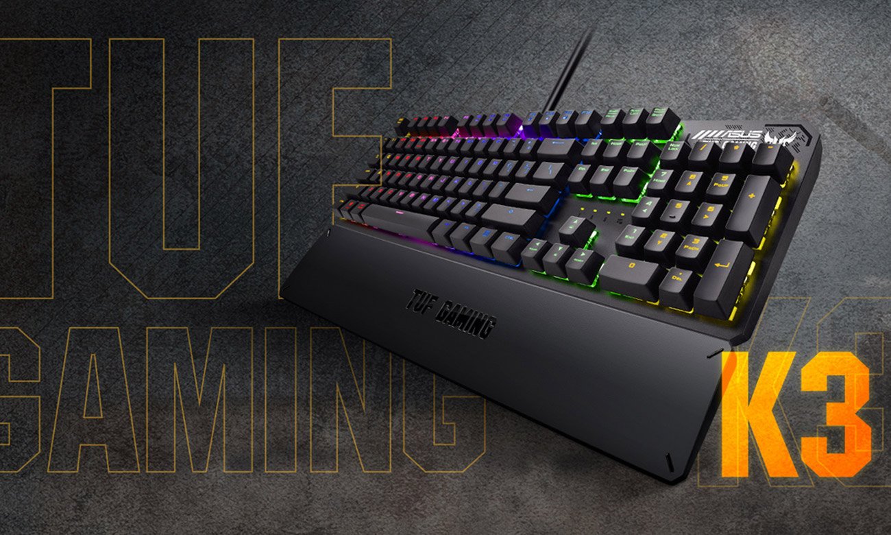 Klawiatura gamingowa TUF Gaming K1
