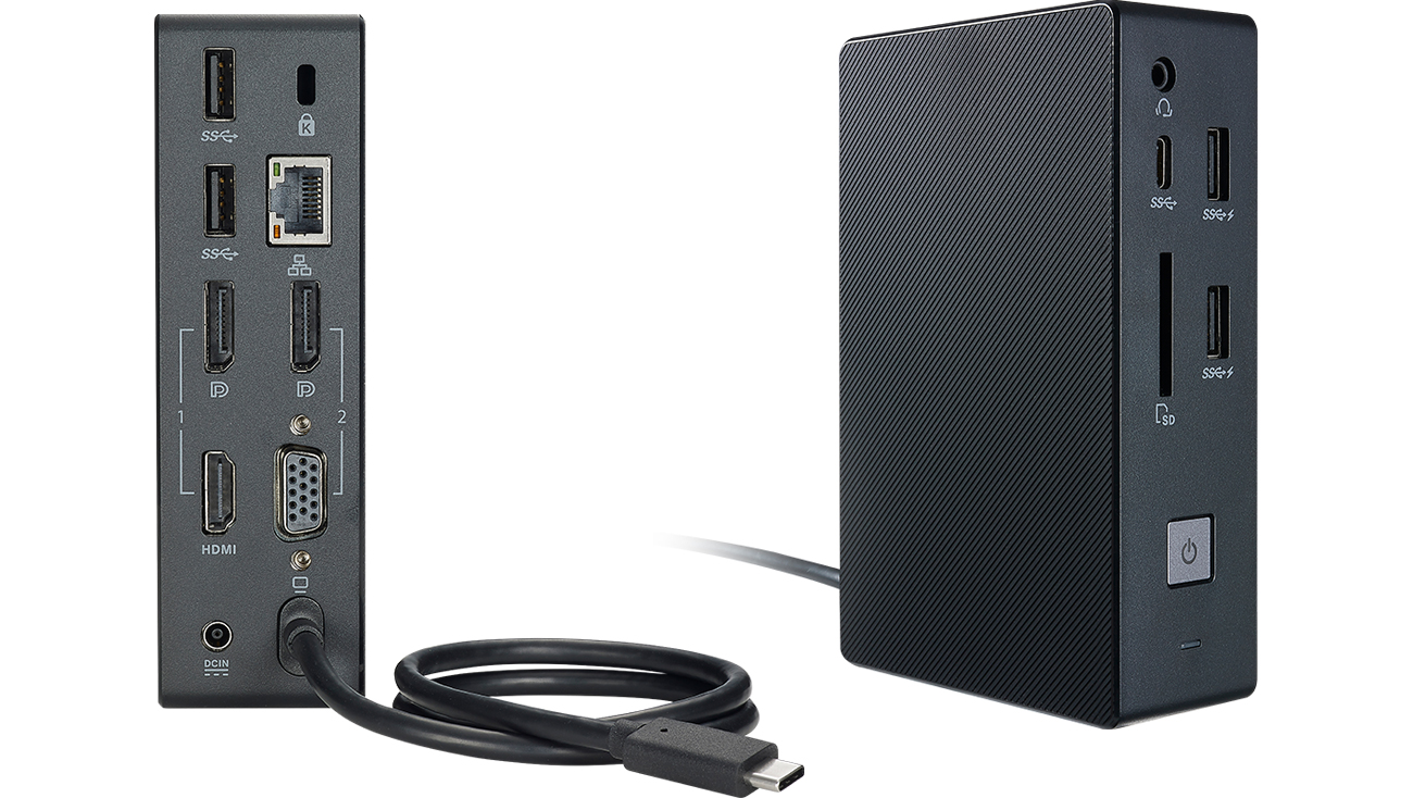ASUS SimPro Dock Wiele opcji łączności, złącza, USB-C