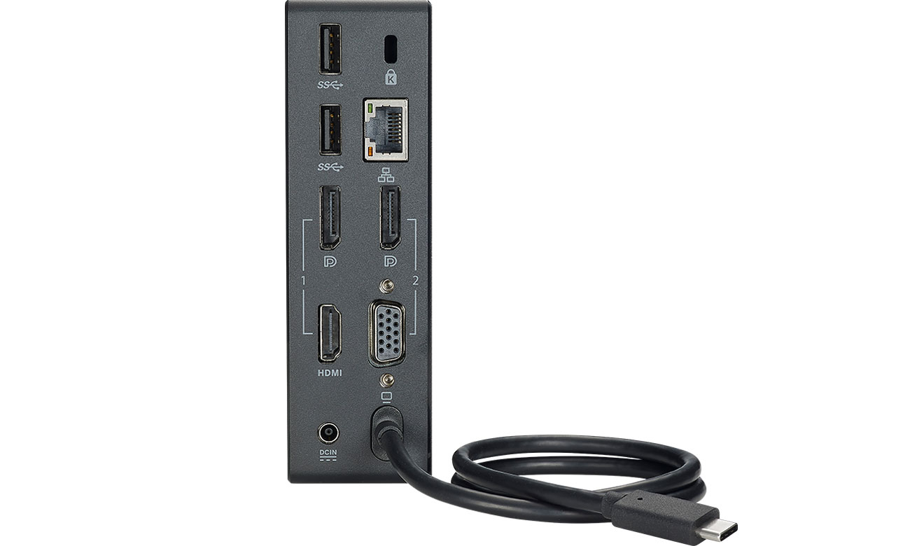 ASUS SimPro Dock USB-C złącza z tyłu