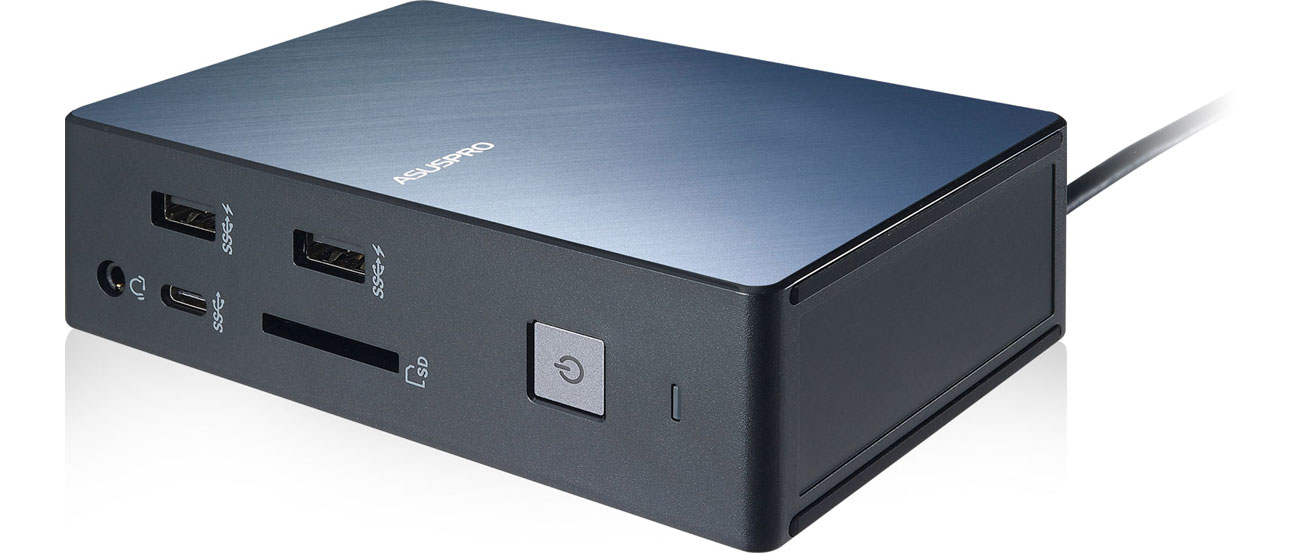 ASUS SimPro Dock USB-C złącza z przodu