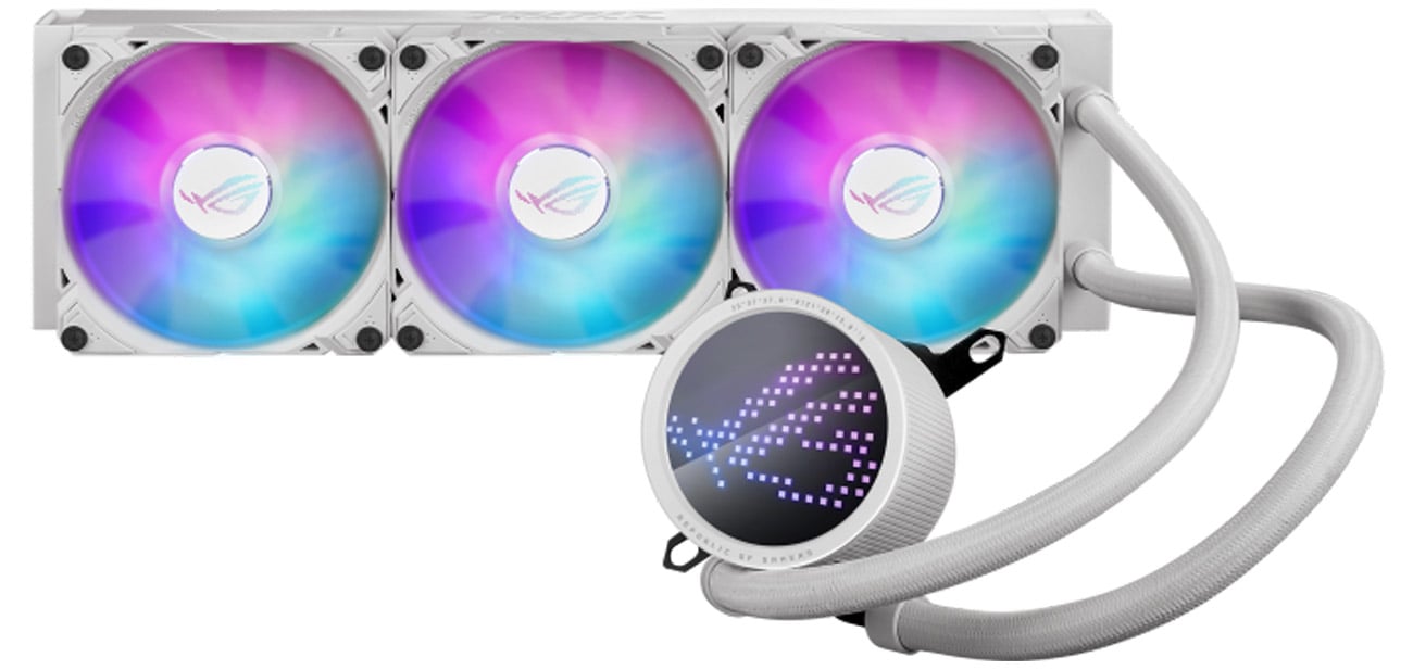Chłodnica procesora ASUS ROG RYUO III 360 ARGB White 3x120mm