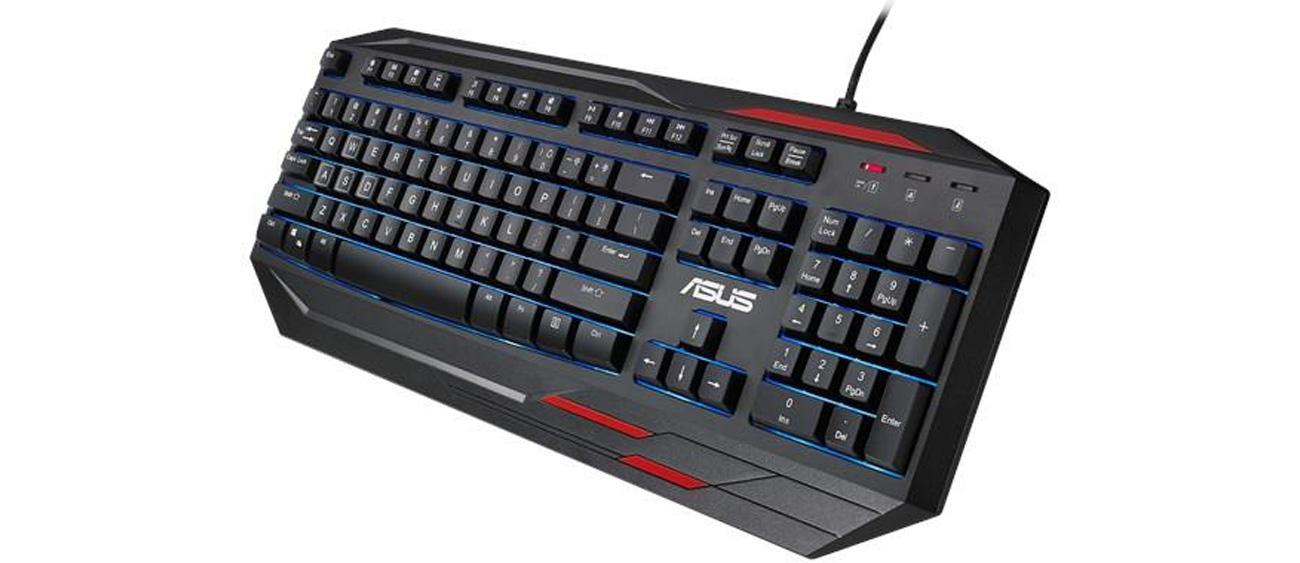 ASUS Sagaris GK100 Podświetlenie Klawiszy
