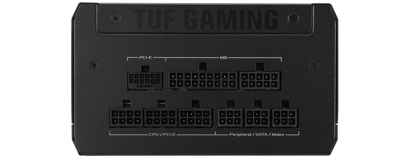 ASUS TUF GAMING 850W okablowanie