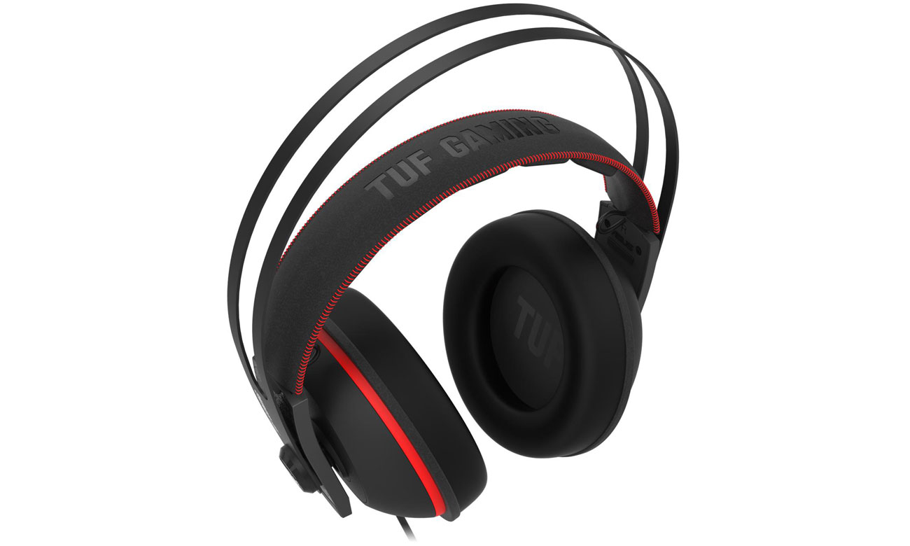 Zestaw słuchawkowy ASUS TUF Gaming H7 Core czerwony