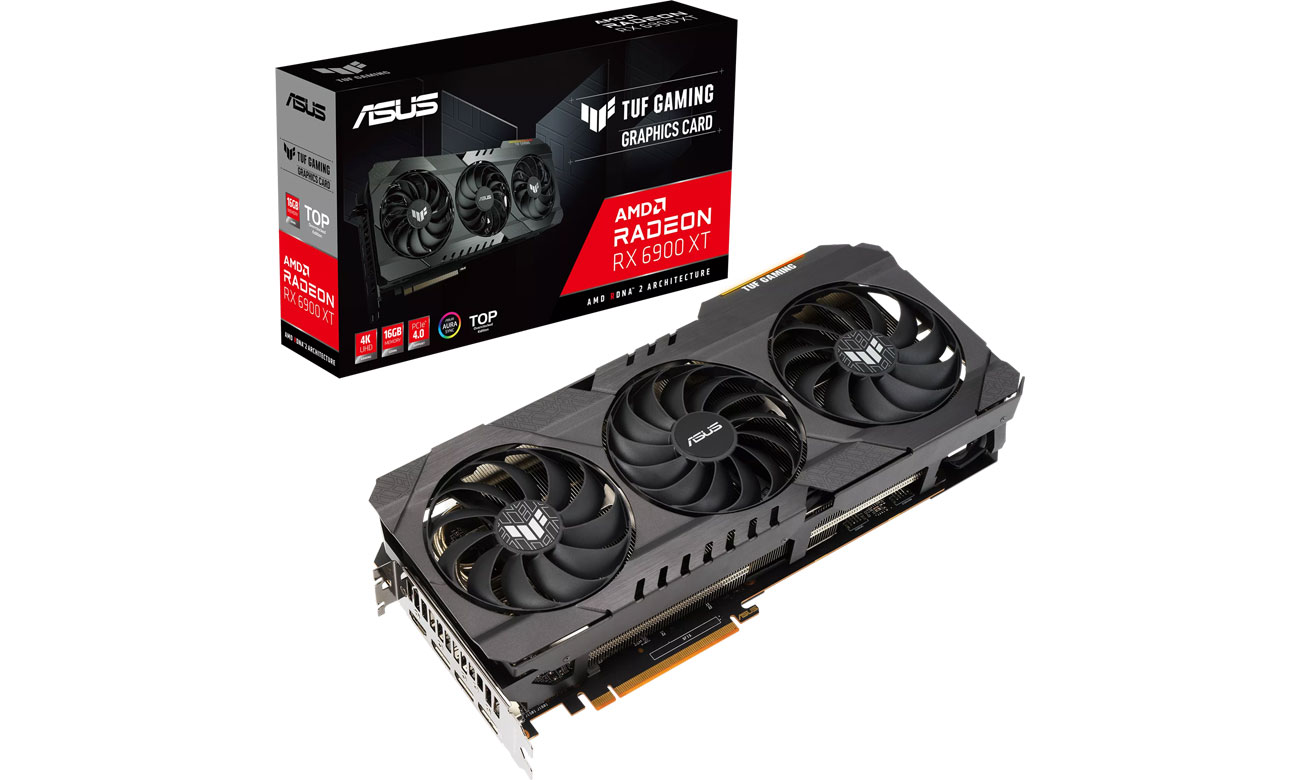 ASUS Radeon RX 6900 XT TUF GAMING TOP Edition 16GB DDR6