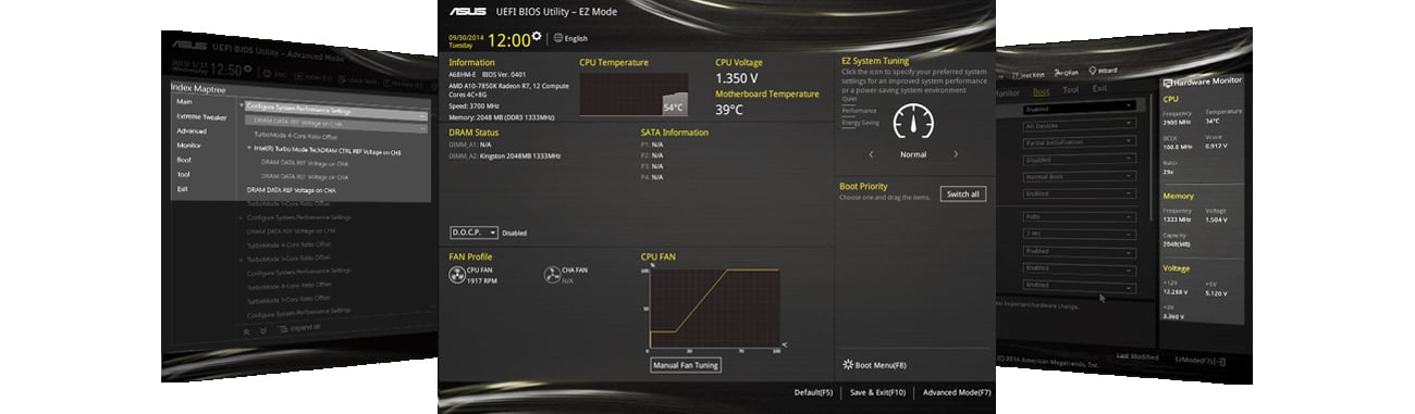 ASUS A68HM-PLUS BIOS UEFI