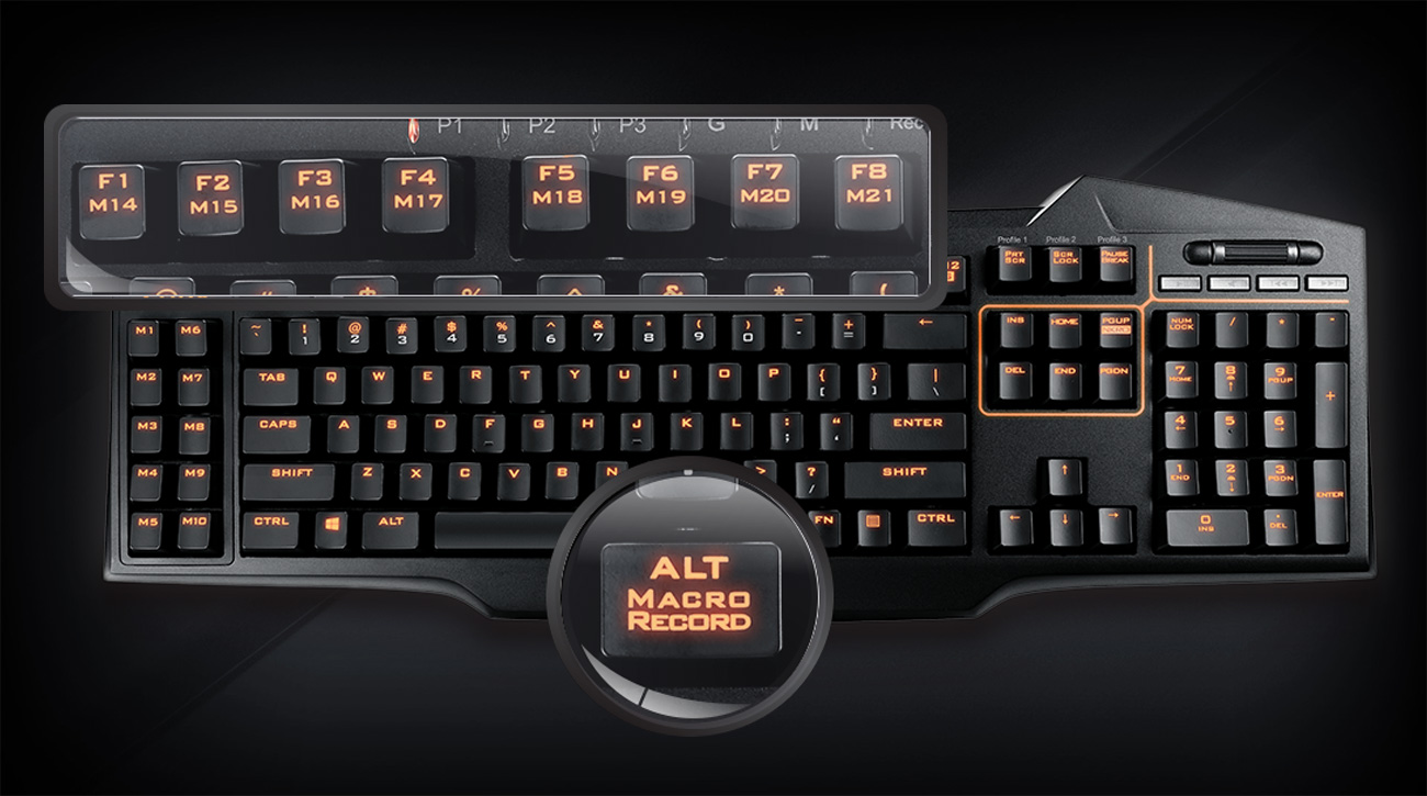Asus Strix Tactic Pro Klawisze Programowalne