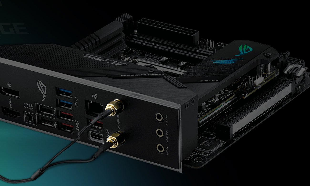 ASUS ROG STRIX Z490 I GAMING Zlacza