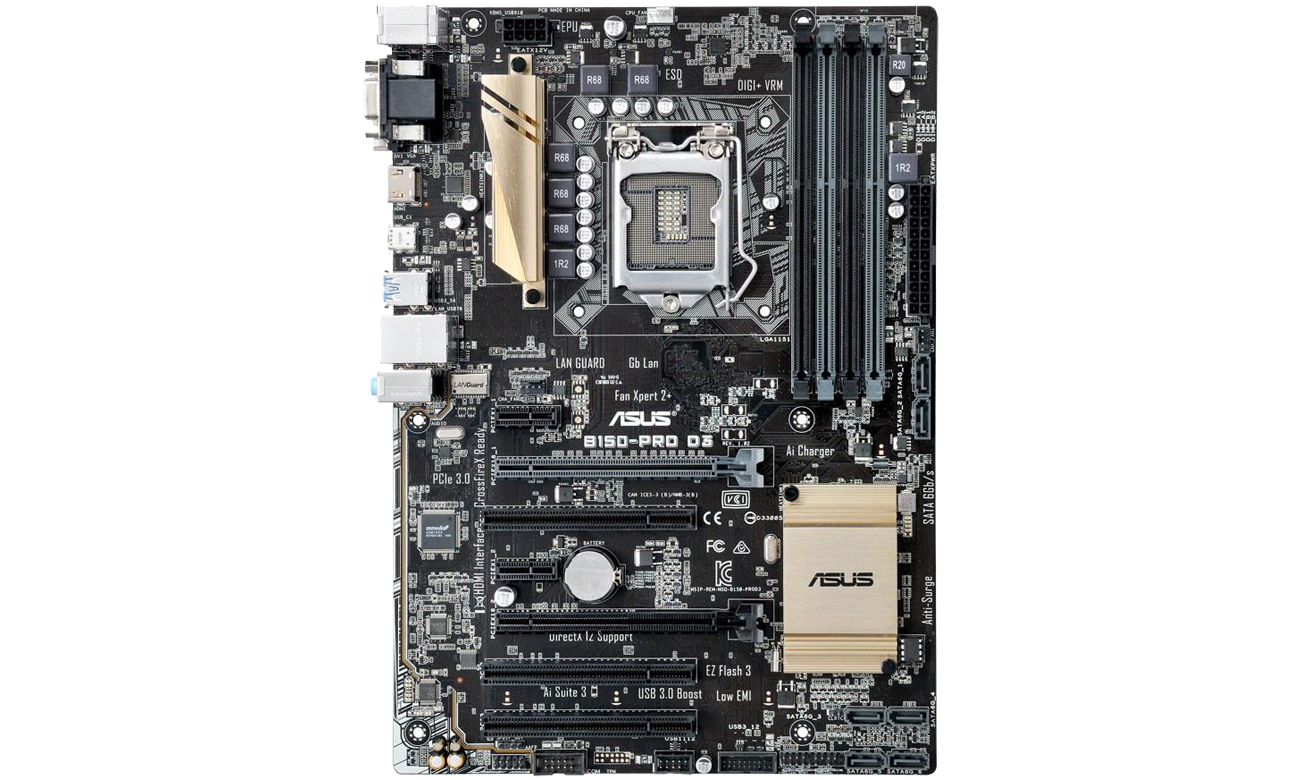 Płyta główna Socket 1151 ASUS B150-PLUS D3