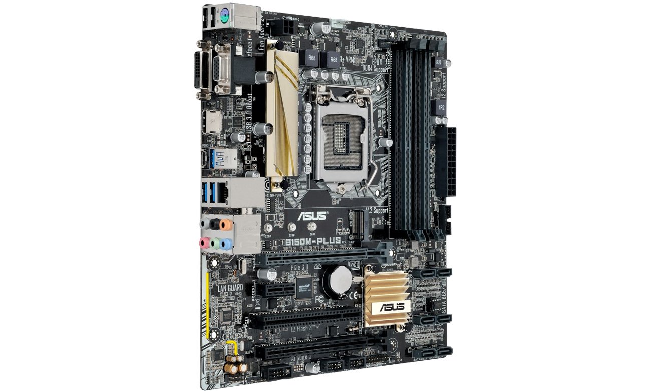 ASUS B150M-PLUS Podświetlenie LED