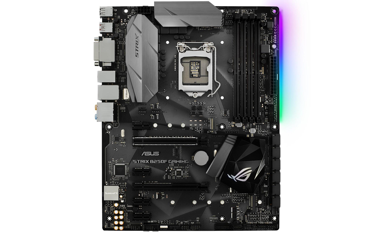 Płyta główna ASUS B250F-GAMING Oświetlenie RGB LED