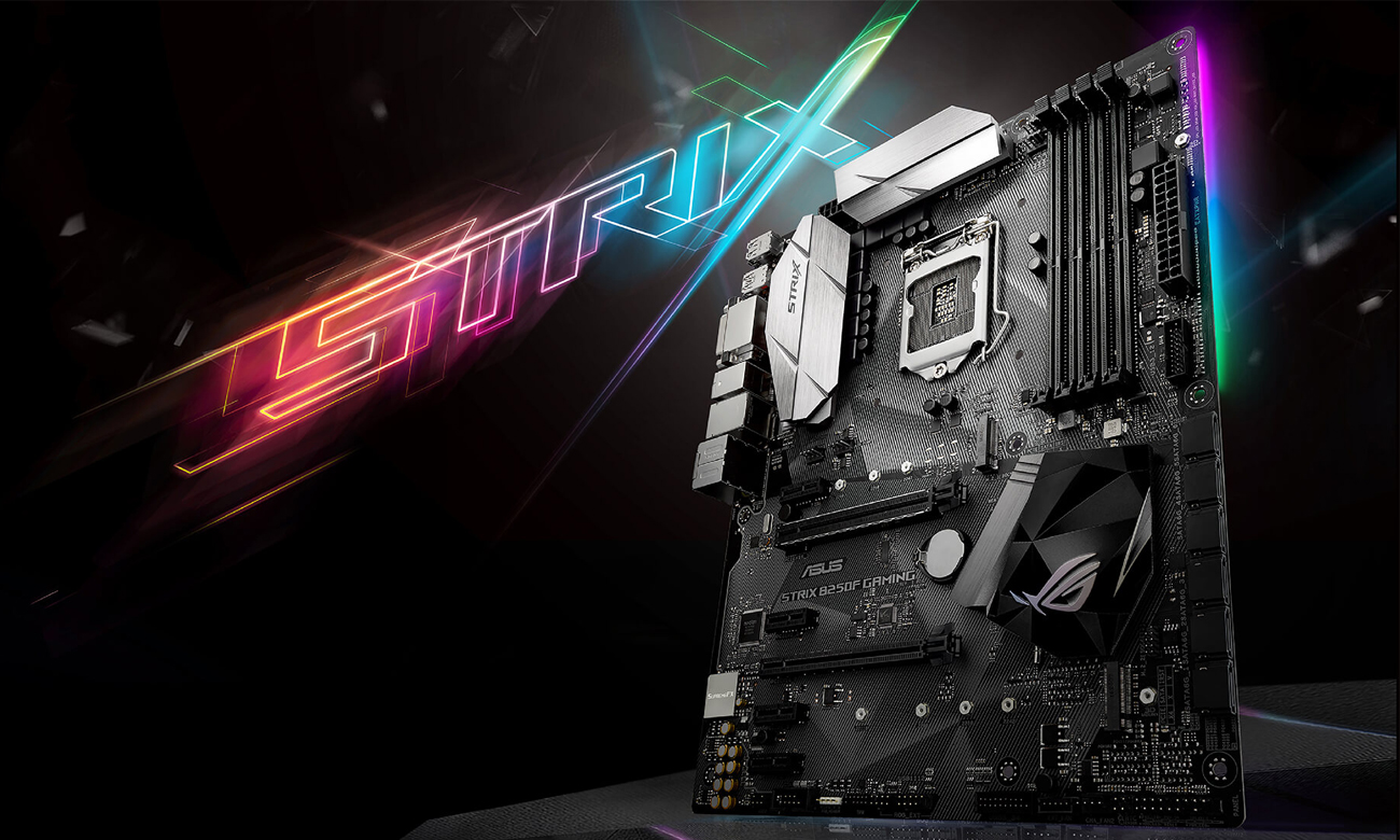 ASUS B250F-GAMING Oświetlenie RGB LED