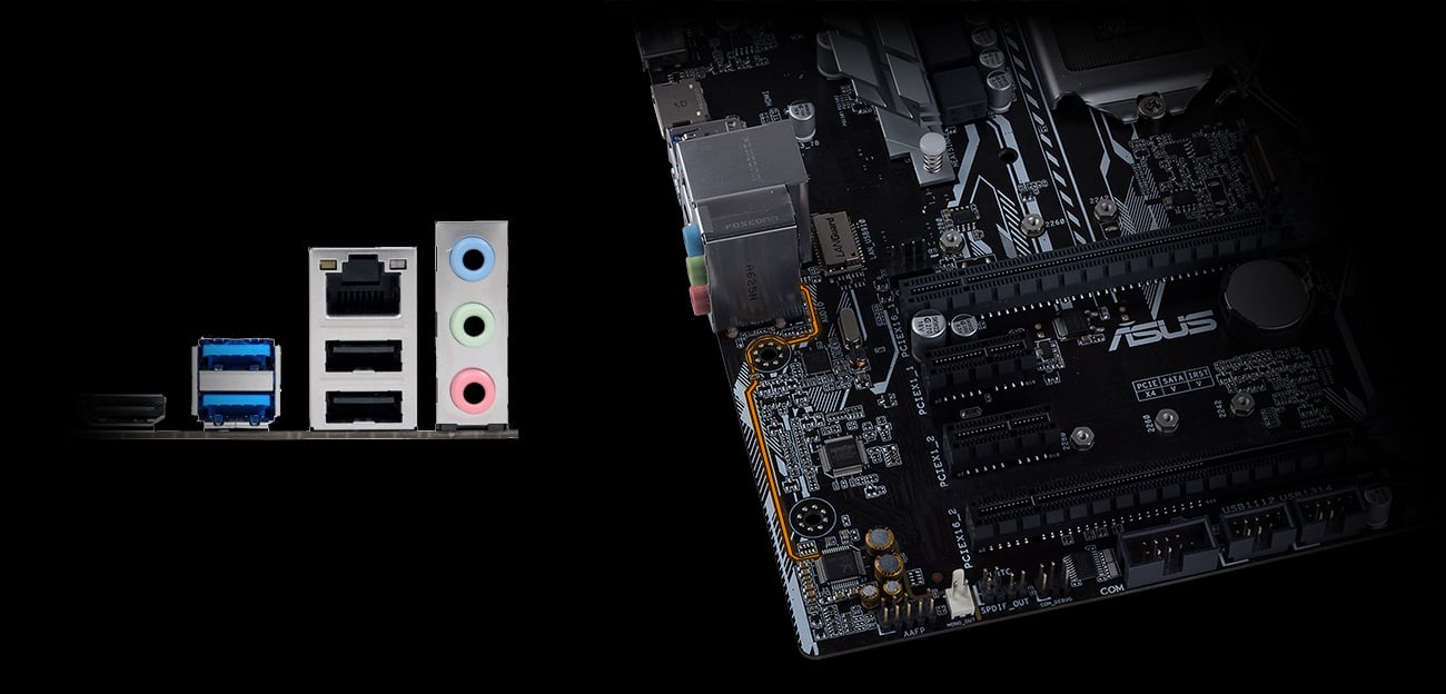 ASUS PRIME B250M-A Dźwięk Audio
