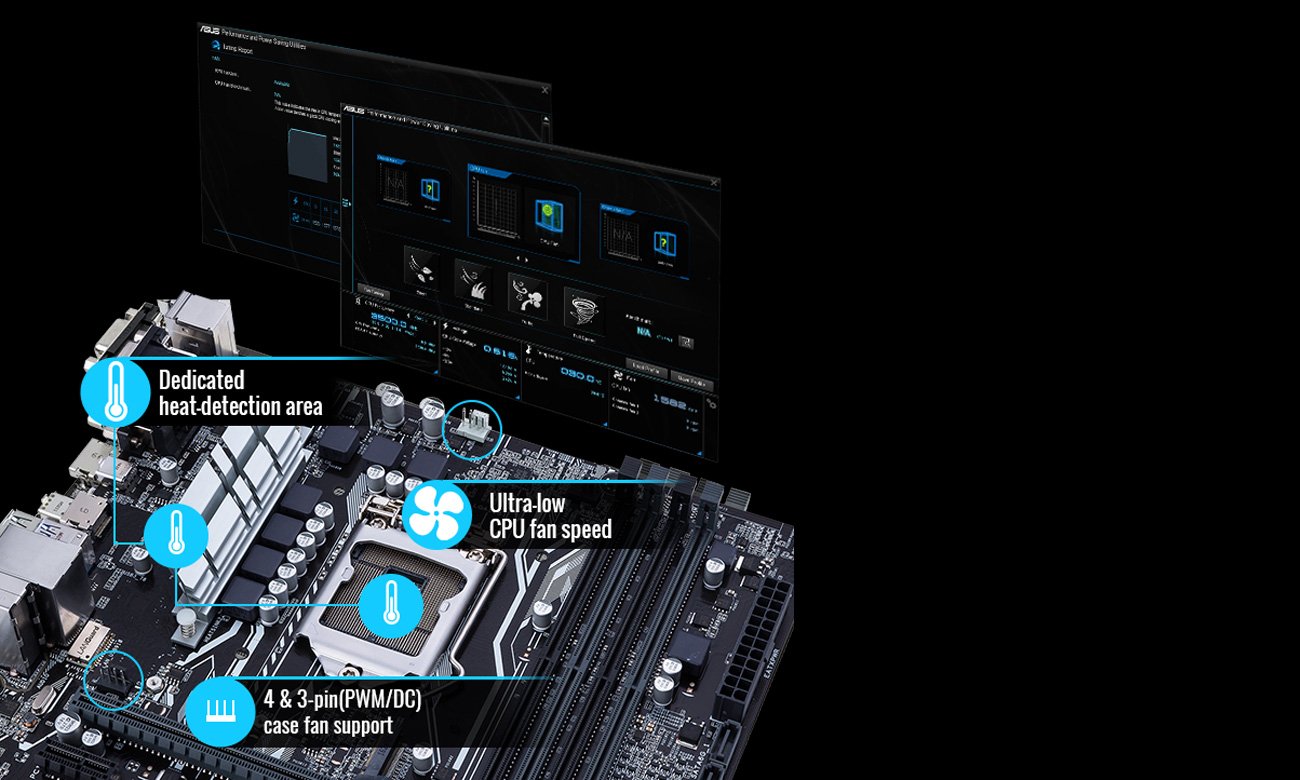ASUS PRIME B250M-A Fan Xpert 2+