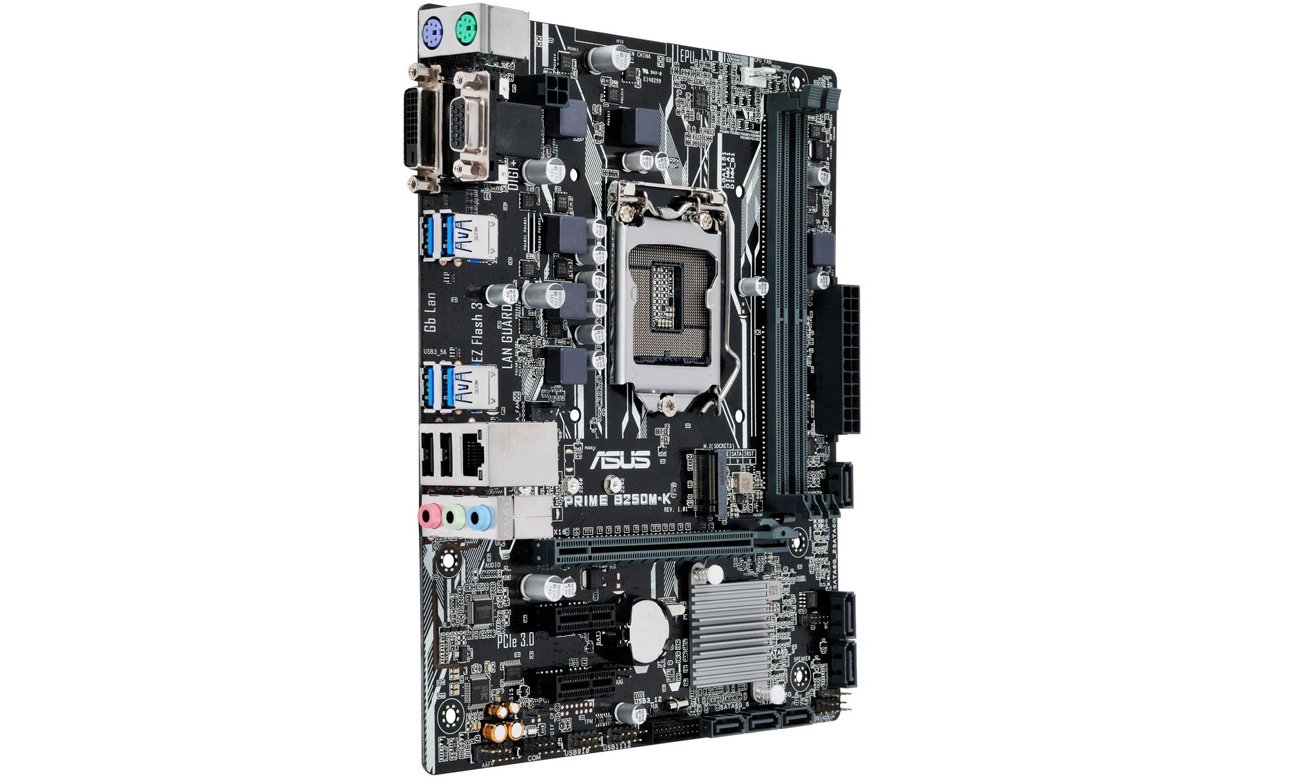 ASUS PRIME B250M-K (3xPCI-E DDR4 USB3/M.2) - Płyty główne Socket