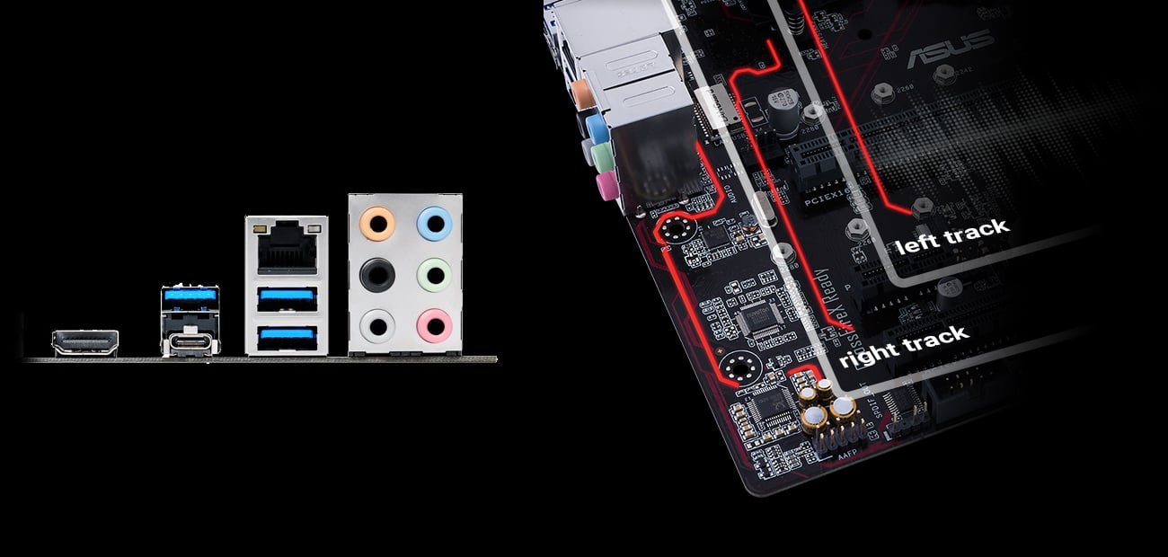 ASUS B250M-PLUS Układ audio 7.1