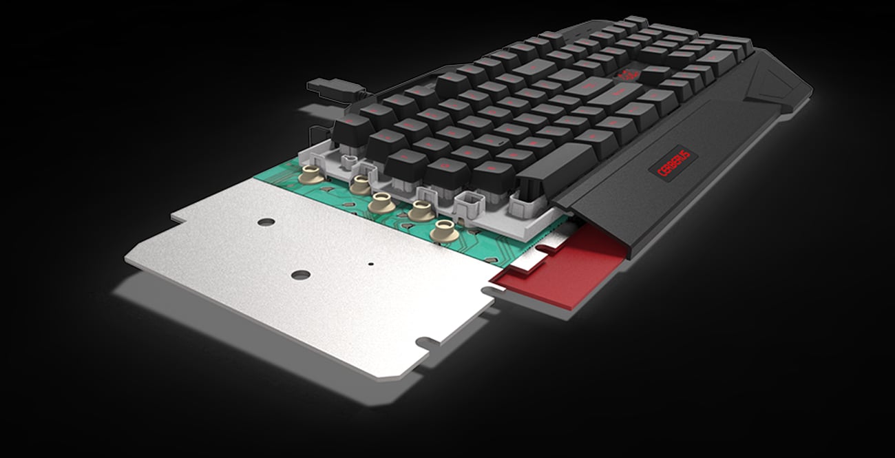 ASUS Cerberus Keyboard MKII Zaawansowana Konstrukcja