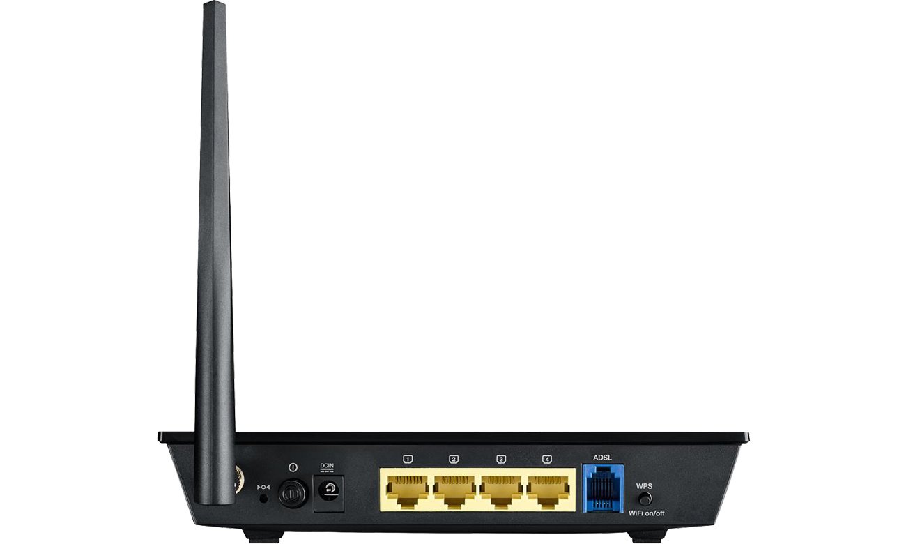 ASUS DSL-N10 vC złącza