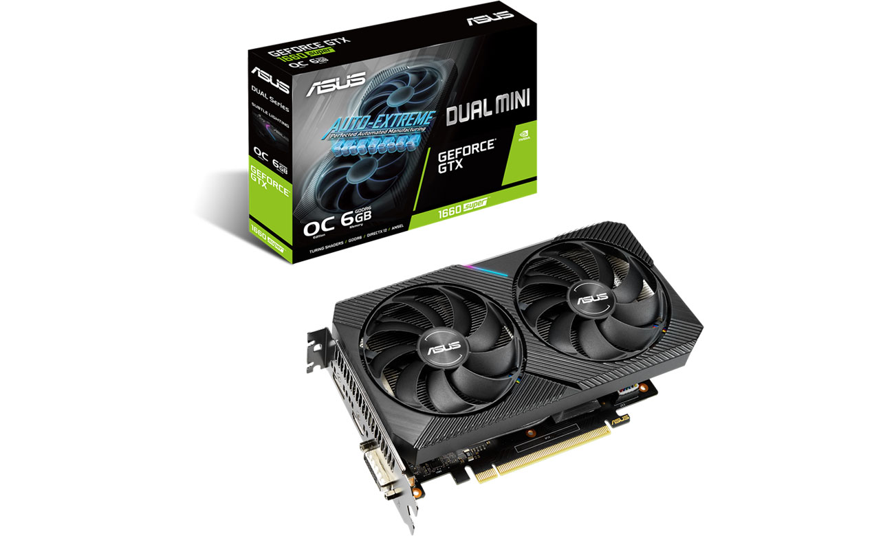 ASUS GeForce GTX 1660 SUPER MINI OC 6GB GDDR6 - Karty