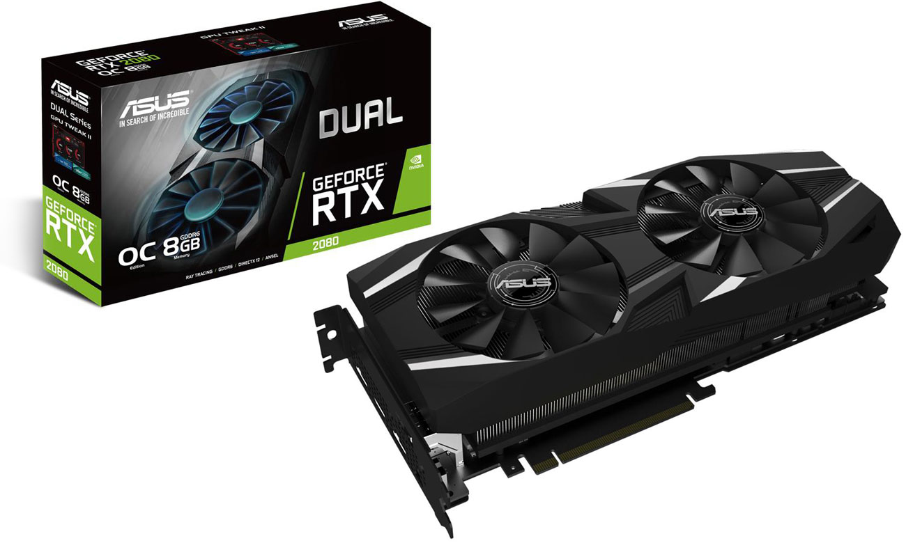 Asus Geforce Rtx 2080 Dual Oc 8gb Gddr6 Karty Graficzne Nvidia Sklep Komputerowy X Kompl 0950