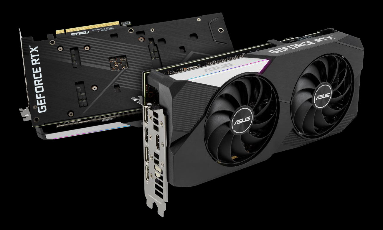 ASUS GeForceRTX 3060 Ti DUAL - Chłodzenie