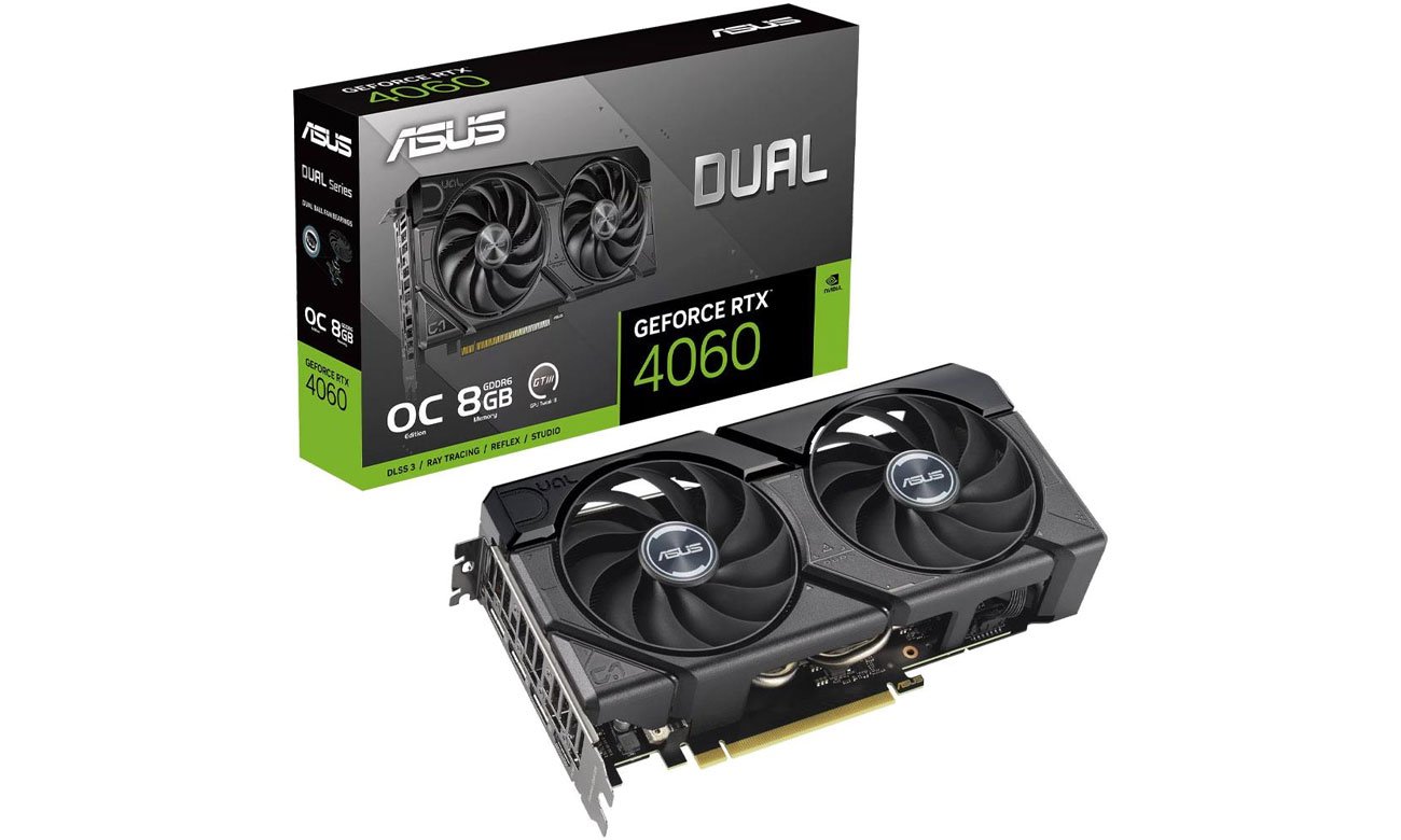 ASUS GeForce RTX 4060 Dual EVO OC 8 GB GDDR6