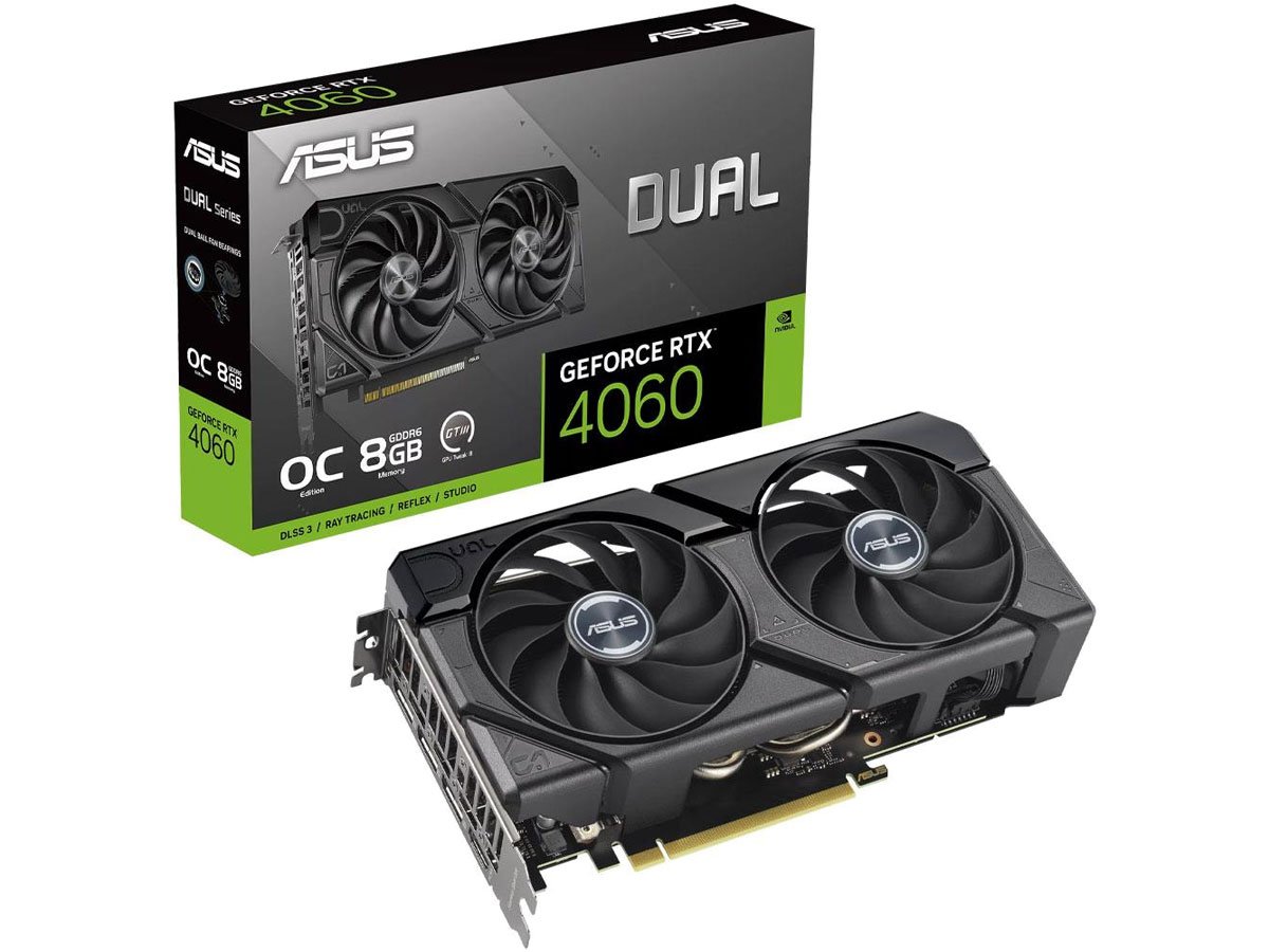 ASUS GeForce RTX 4060 Dual EVO OC 8 GB GDDR6