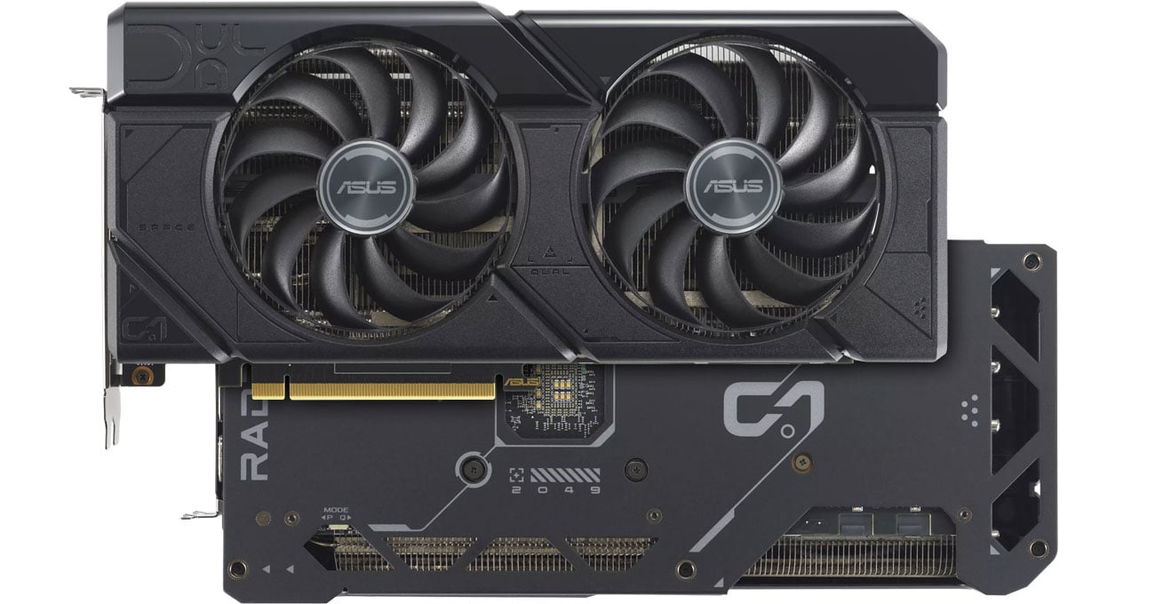 ASUS Radeon RX 7700 XT Dual OC Chłodzenie