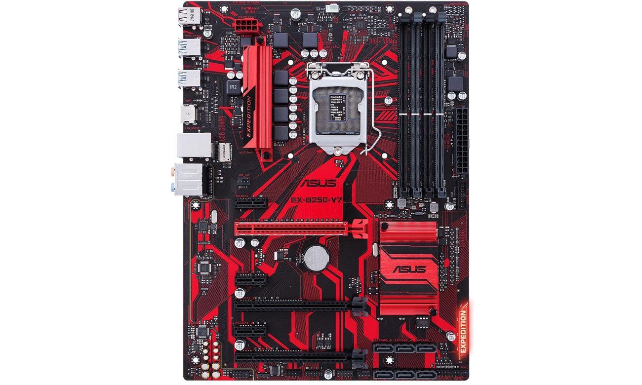 Płyta główna Socket 1151 ASUS EX-B250-V7 (3xPCI-E DDR4 USB3)