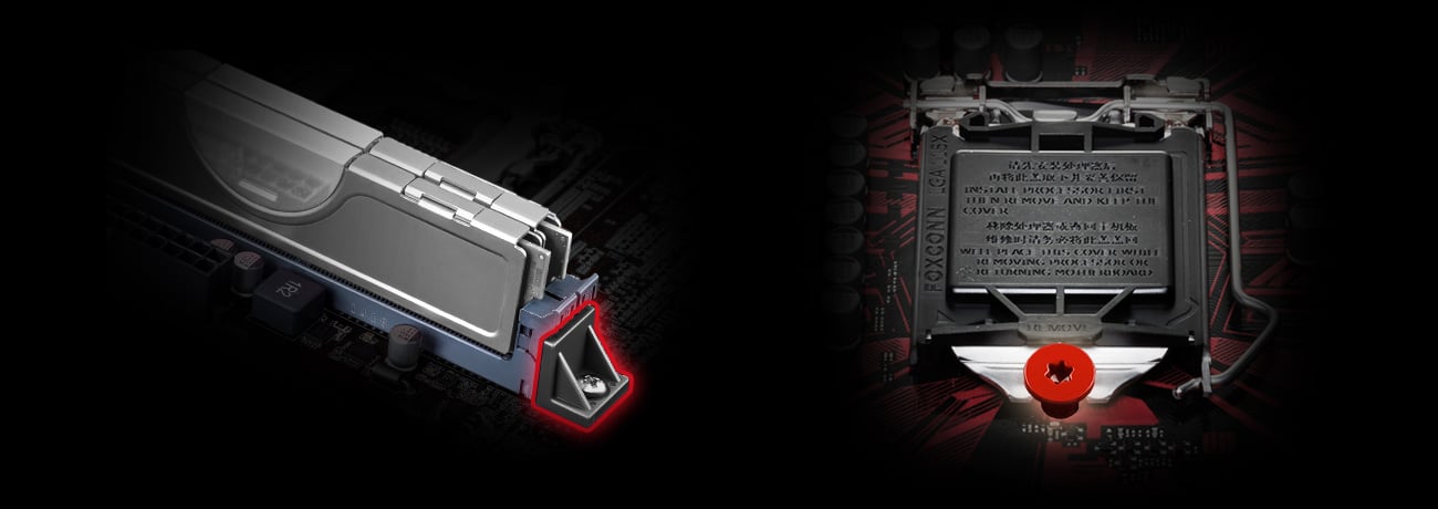 ASUS EX-B250-V7 Zabezpieczenia przed złodziejami