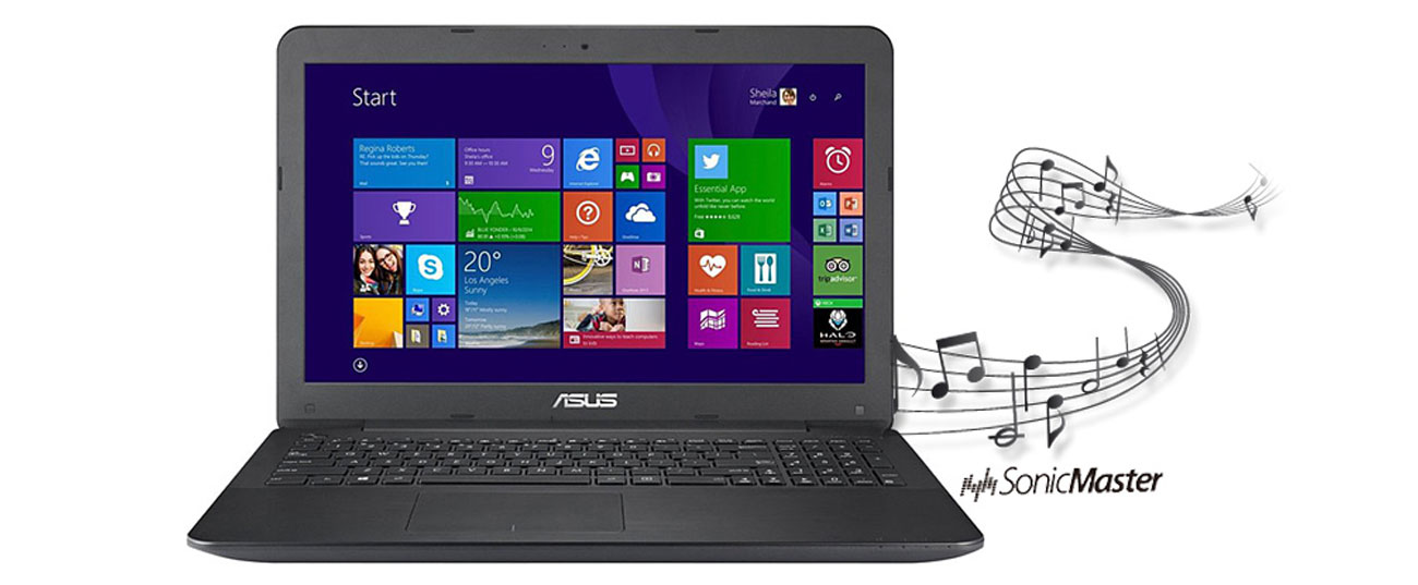 Laptop ASUS F555LJ-XO717H technologia sonic master