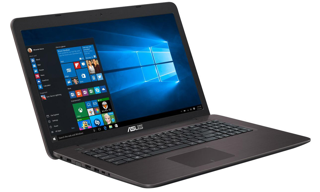ASUS F756UX Wielodotykowy touchpad