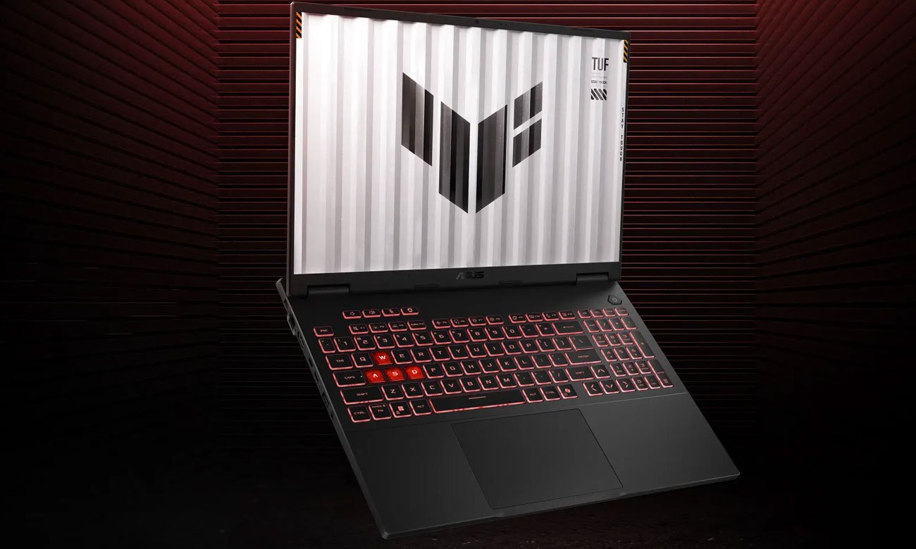 Laptop ASUS TUF Gaming A16 rozłożony