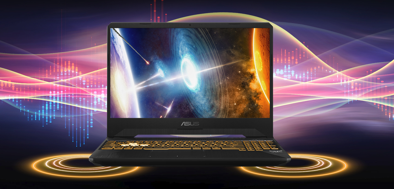 ASUS TUF Gaming FX505 dźwiek przestrzenny dts