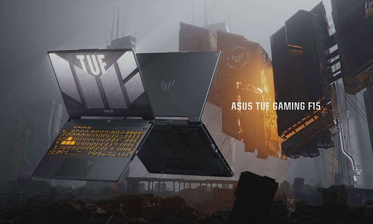 ASUS TUF Gaming F15 laptop do gier