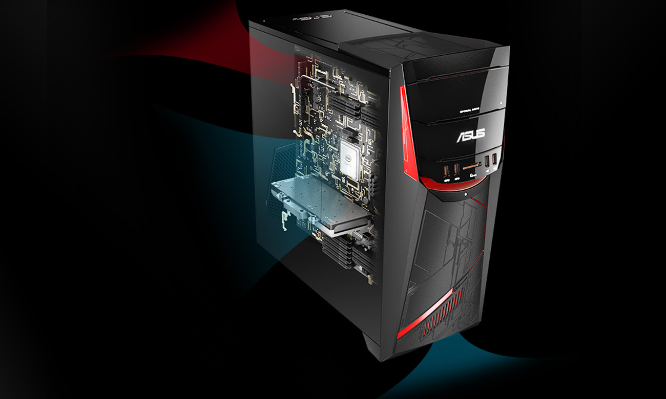 ASUS G11CD chłodzenie wydajne rozpraszanie ciepła