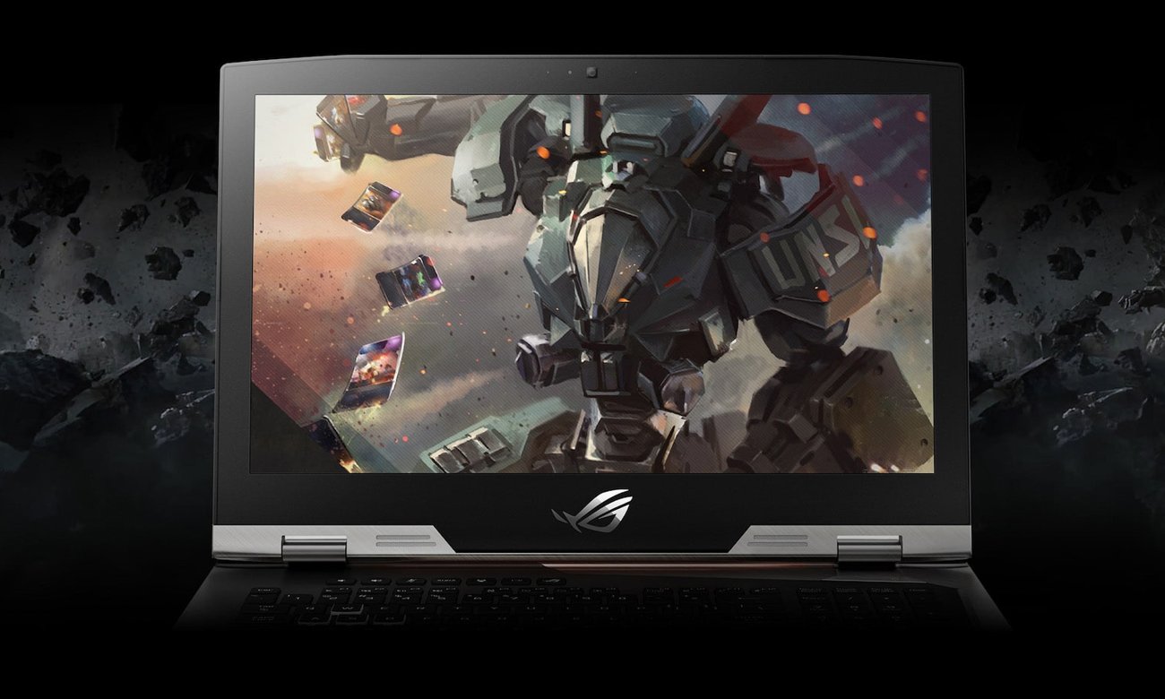 Asus ROG Strix G703GI matryca IPS 13,3 calowy ekran antyodblaskowa fullhd czas reakcji 7ms