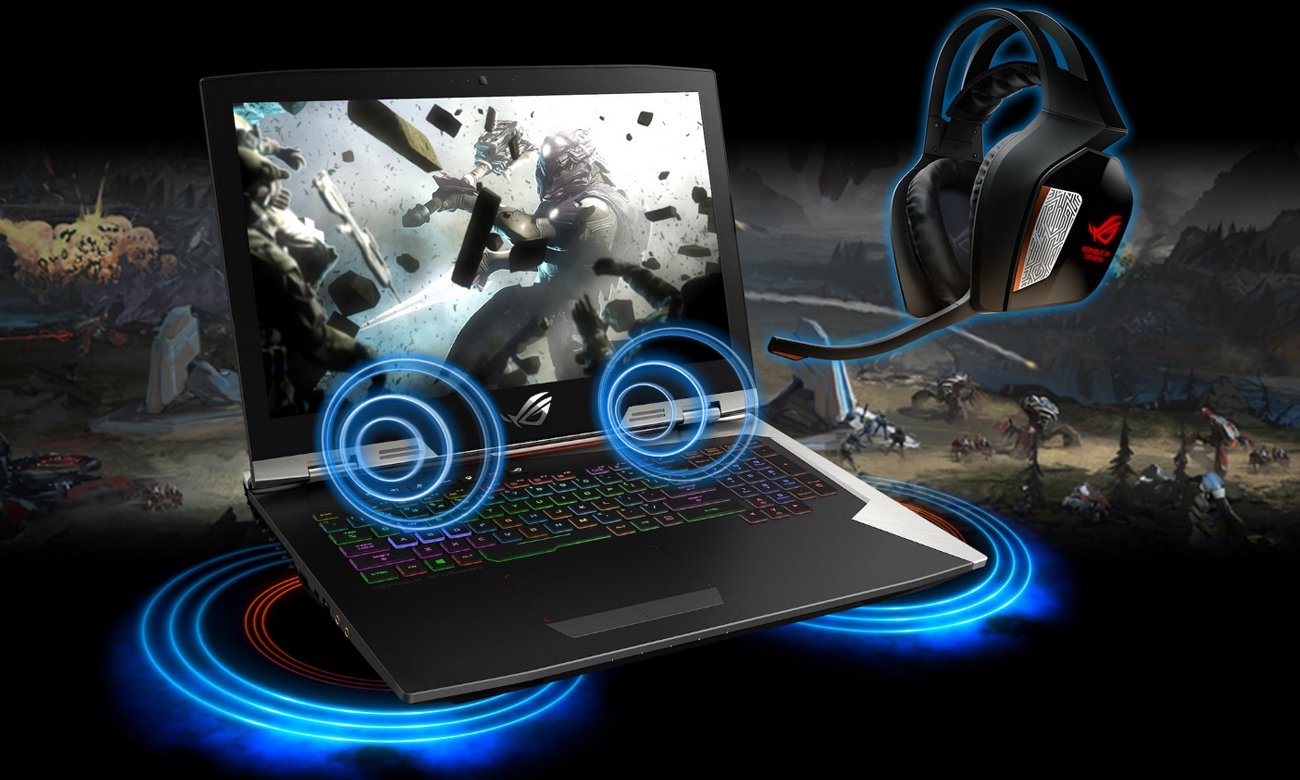 Asus ROG Strix G703GI ESS® Sabre Sonic Studio III