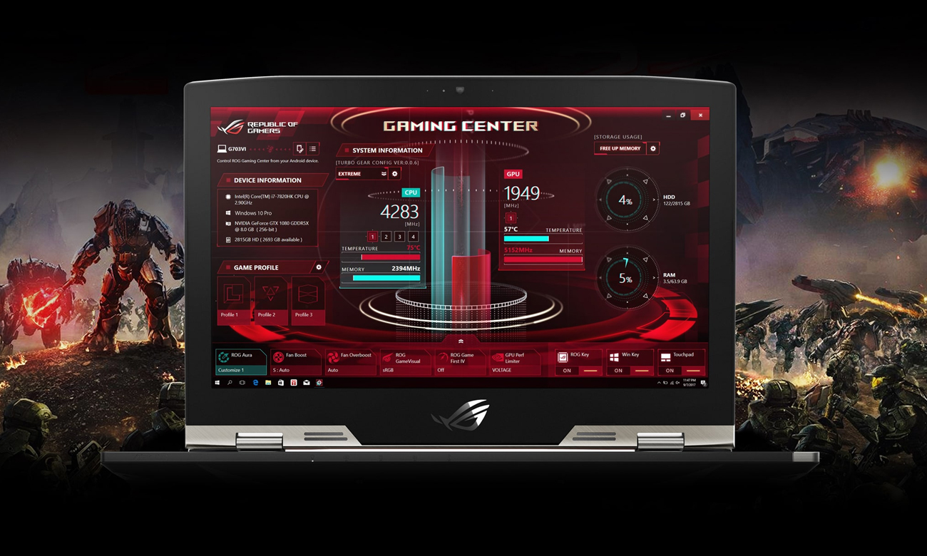 ASUS ROG G703VI ROG Gaming Center