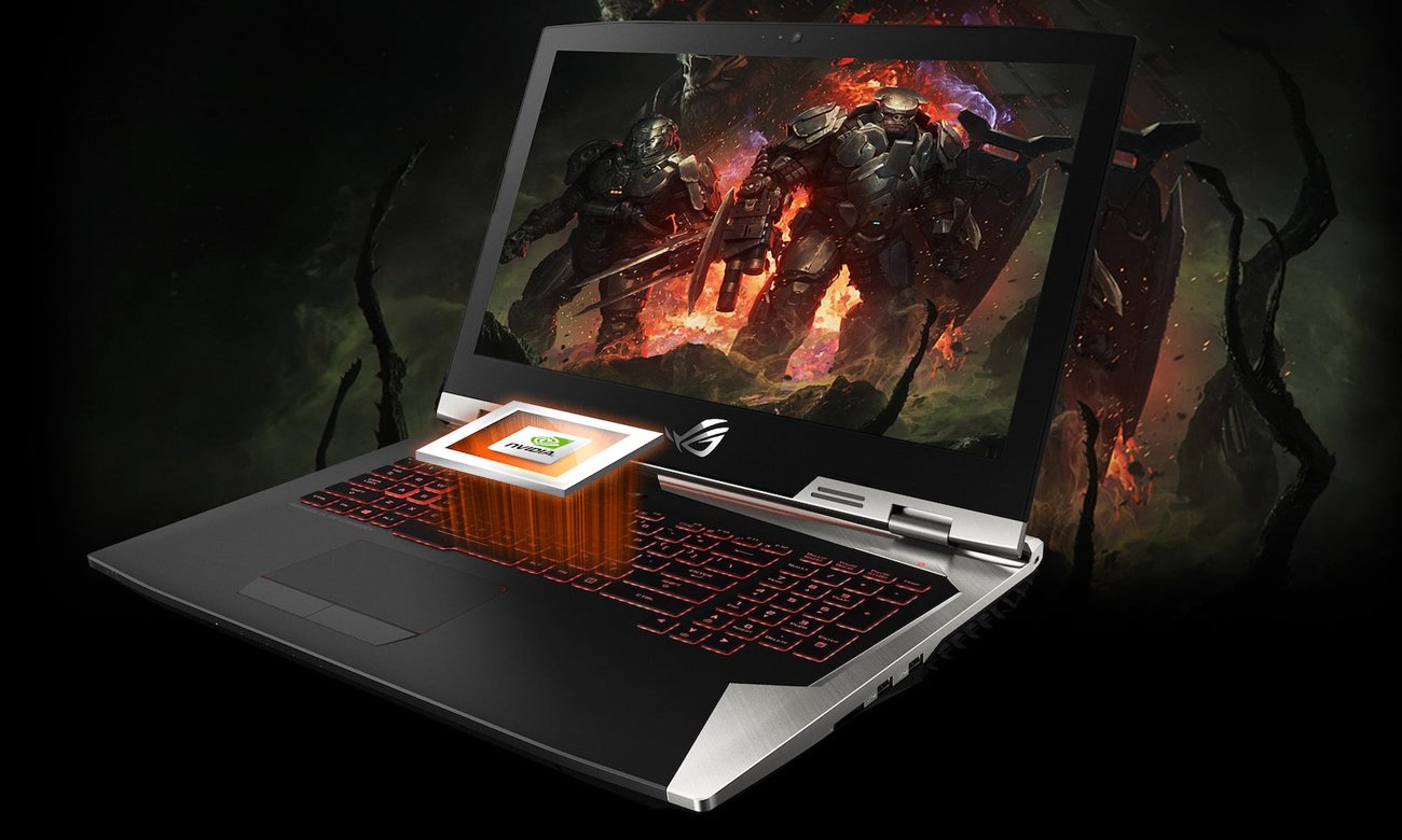 Procesor intel core i7 siódmej generacji w ASUS ROG G703VI