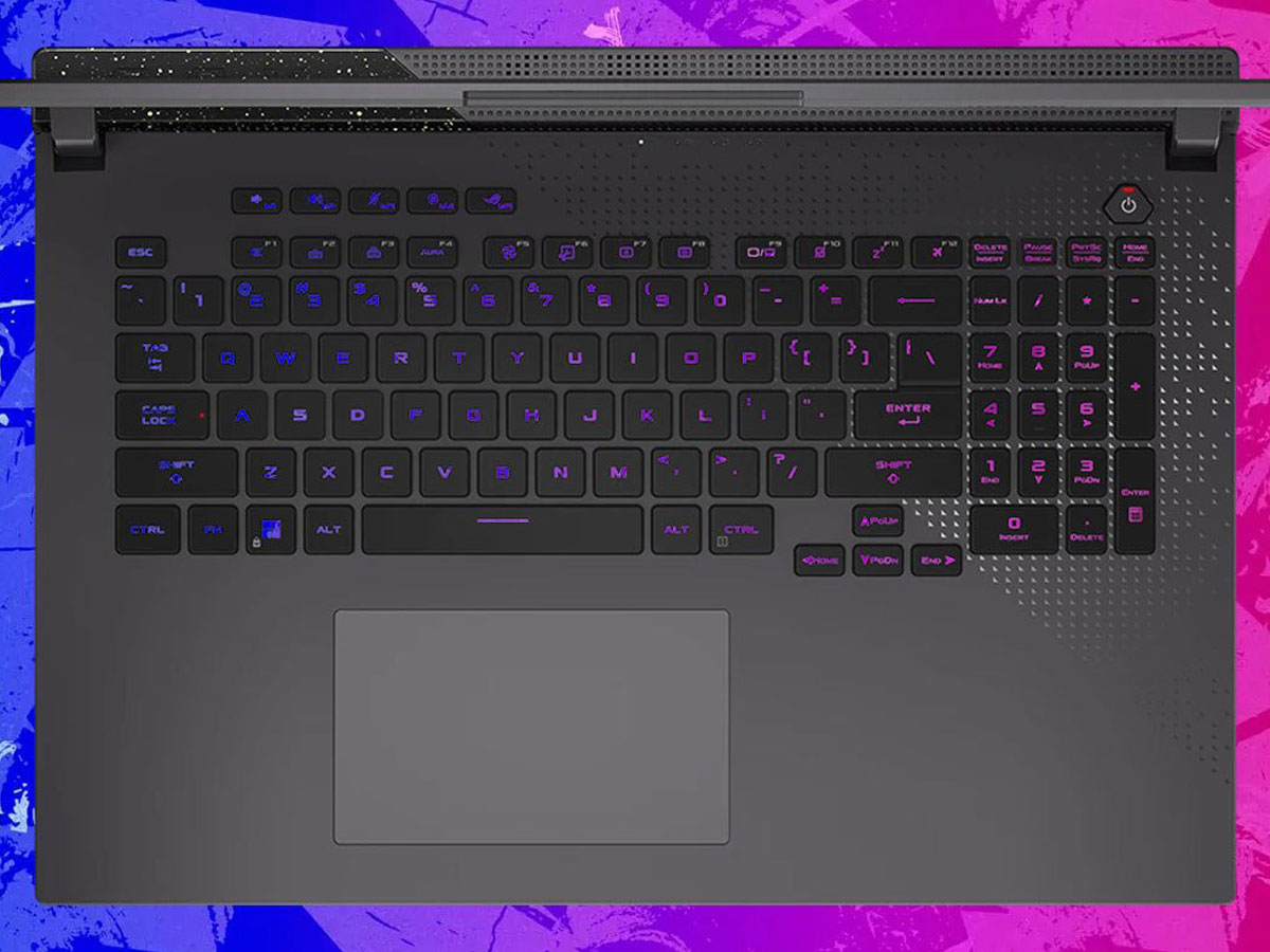 ASUS ROG Strix G17 klawiatura