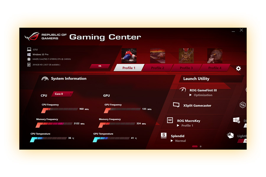 ROG Gaming Center