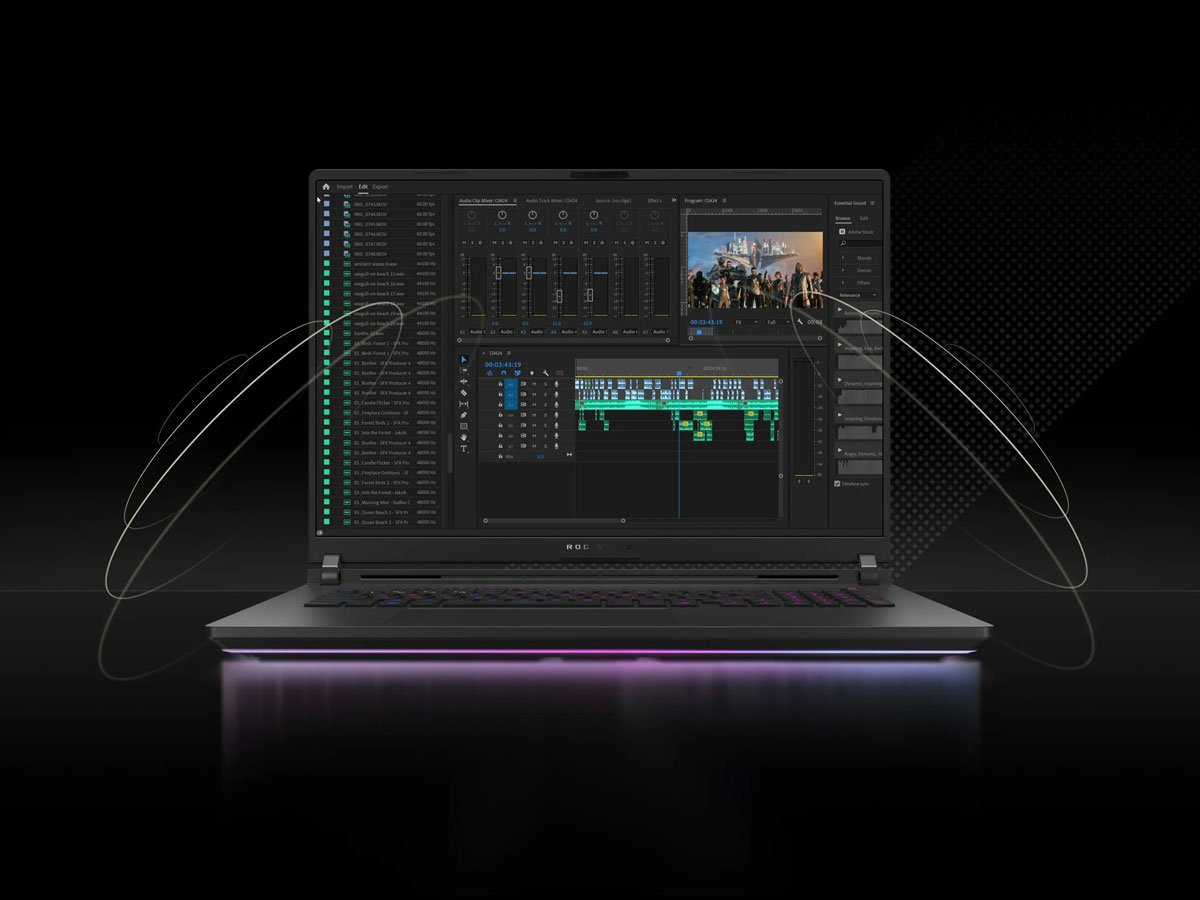 ASUS ROG Strix SCAR 18 ekran