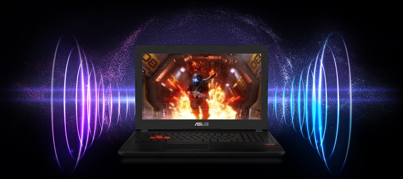 ASUS ROG Strix GL502VM głośniki stereo