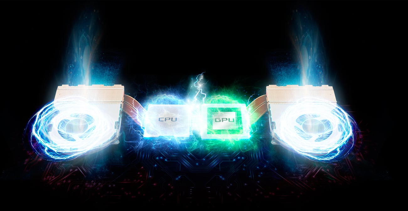 ASUS ROG Strix GL702VS inteligentne chłodzenie