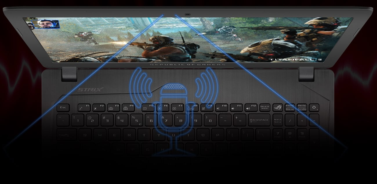 wygodny streaming w ROG Strix GL553