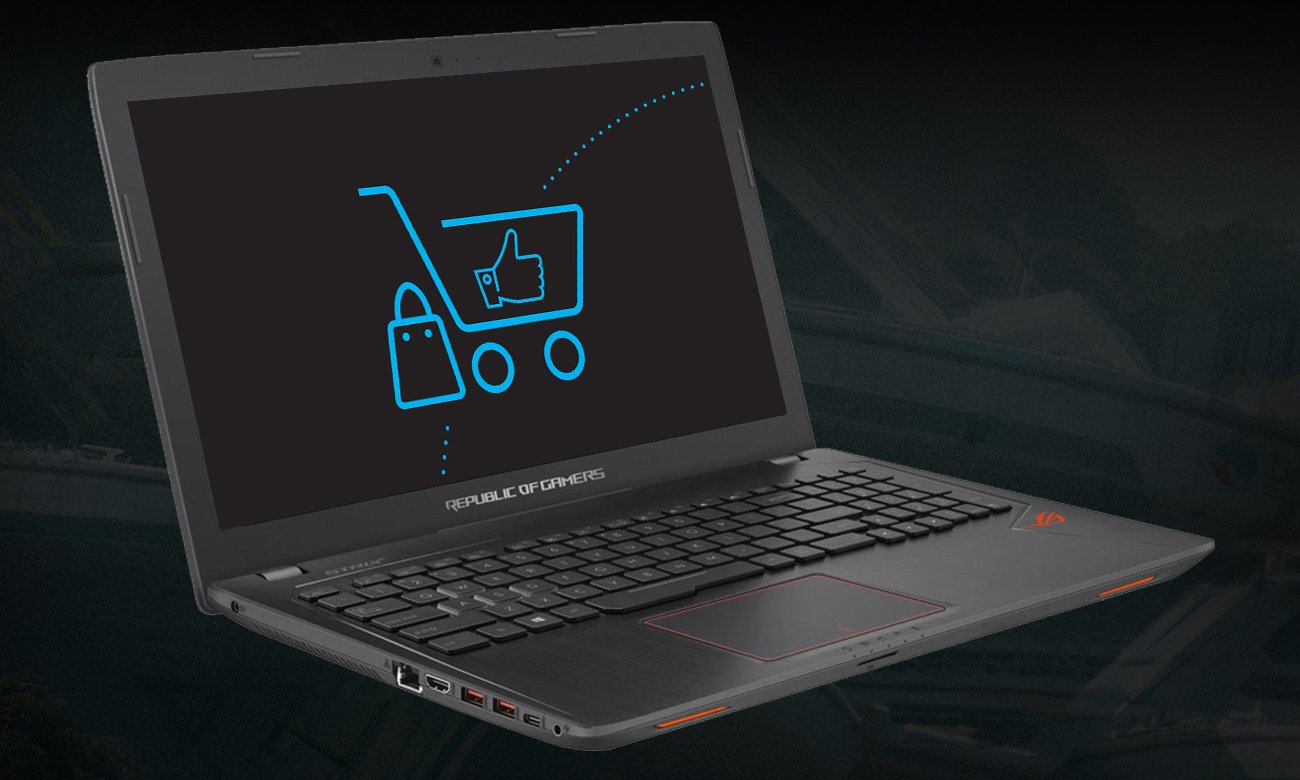 Procesor Intel Core i7 siódmej generacji w ASUS ROG Strix GL553VE