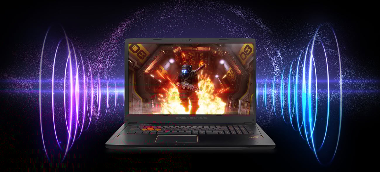 ASUS ROG Strix GL702VS głośniki stereo
